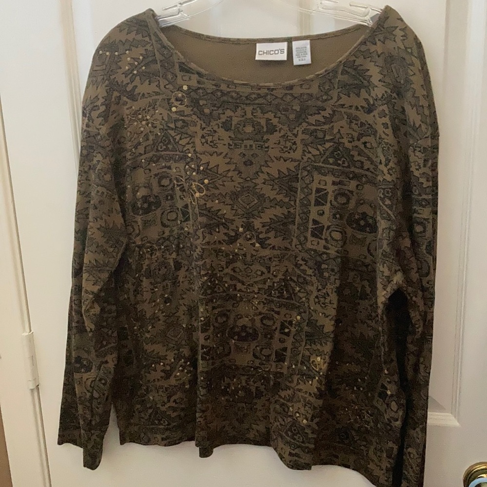 FINAL MARKDOWN Ladies Chico’s tee 3 xl 16
